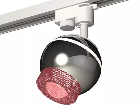 Трековый однофазный светильник Ambrella light с подсветкой TRACK SYSTEM XT1104003