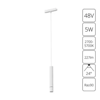 Трековый подвесной светильник Arte Lamp RAPID A2959PL-1WH