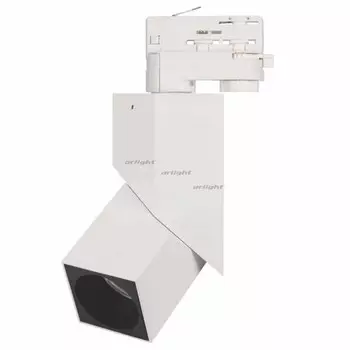 Трековый светильник Arlight трехфазный LGD-TWIST-TRACK-4TR-S60x60-12W Day4000 026763