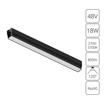 Трековый светильник Arte Lamp RAPID A2968PL-1BK