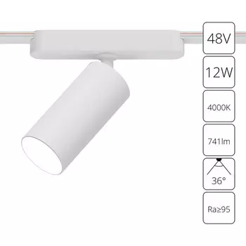 Трековый светильник Arte Lamp RAPID A6158PL-1WH