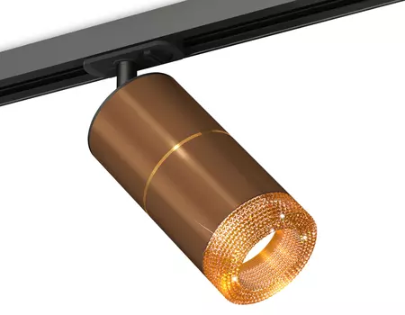 Трековый светильник с композитным хрусталем Ambrella Light TRACK SYSTEM XT XT7404003