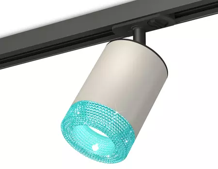 Трековый светильник с композитным хрусталем Ambrella Light TRACK SYSTEM XT XT7423011