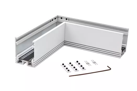 Угол для низковольтного трека SY IP20 SWG Pro SY-601901-CN-WHMR-PCB 00-00016479