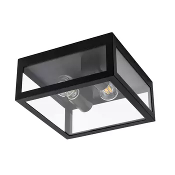 Уличный настенный светильник ARTE LAMP BELFAST A4569PF-2BK
