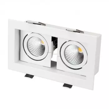 Встраиваемый светильник Arlight CL-KARDAN-S180x102-2x9W 024138