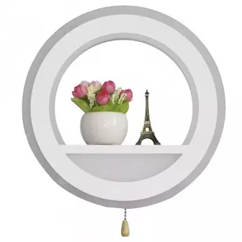 074110,21 Бра Амадина белый d22 h4 Led 26W (3000+4000k+фиолетовая подсветка) , 3 режима свечения Kink light