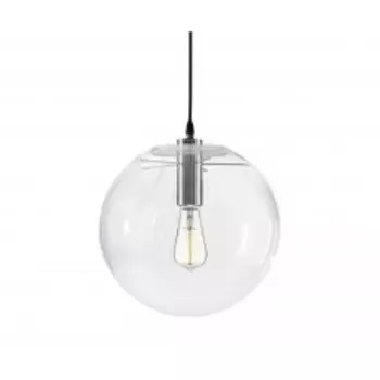 07563-25,21 Подвес Меркурий прозрачный (с хромовыми креплениями) d25 h200 E27 1*40W Kink light
