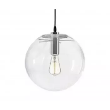 07563-30,21 Подвес Меркурий прозрачный ( с хромовыми креплениями) d30 h200 E27 1*40W Kink light