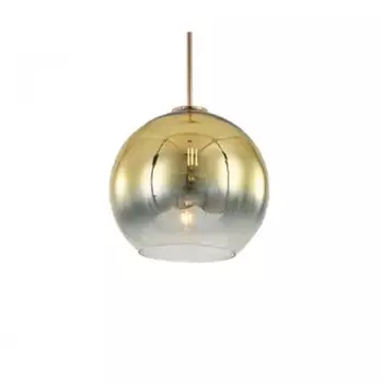 07565-20,33 Подвес Восход прозрачный/золото d20 h200 E27 1*40W Kink light