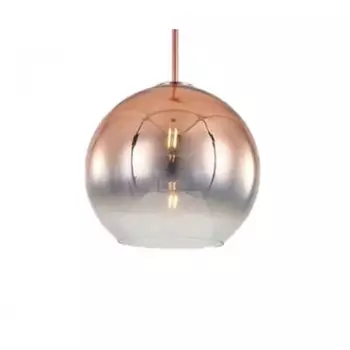 07565-25,32 Подвес Восход прозрачный/роз. золото d25 h200 E27 1*40W Kink light