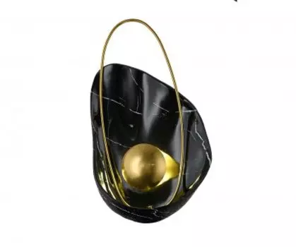 07642,19 Бра Делия черный d32 h39 Led 12W (4000K) Kink light