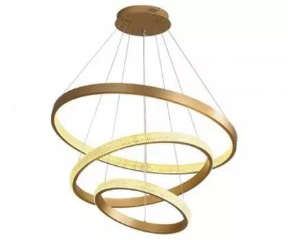 07663,33 Подвес Селена золото 80+60+40 h150 Led 112W(4000K) Kink light