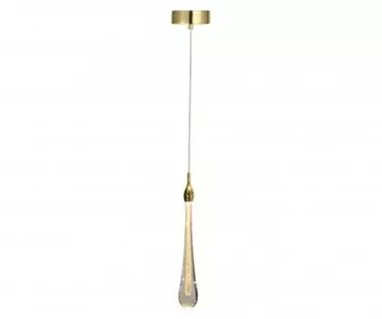 07860-1A,33 Подвес Асмер золото d10 h200 Led 3W (3000K) Kink light