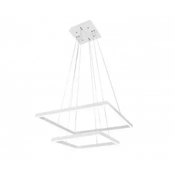 08227,01(4000K) Подвес Альтис белый w60+40 h200 Led 60W (4000K) Kink light