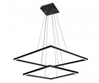 08229,19(4000K) Подвес Альтис черный h200 w80+60 Led 86W (4000K) Kink light