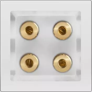 Акустическая розетка (белый) WL01-AUDIOx4 Werkel