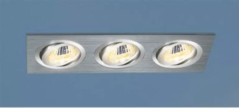 Алюминиевый точечный светильник Электростандарт 1011/3 CH (хром)