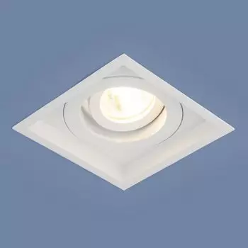 Алюминиевый точечный светильник Электростандарт 1071/1 MR16 WH белый