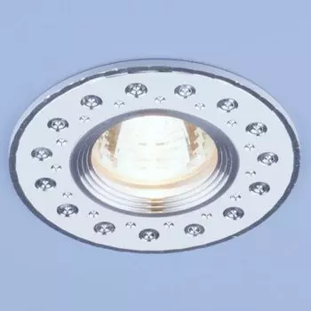 Алюминиевый точечный светильник Электростандарт 2008 MR16 WH белый