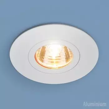 Алюминиевый точечный светильник Электростандарт 2100 MR16 WH белый
