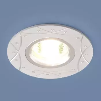 Алюминиевый точечный светильник Электростандарт 5157 MR16 WH белый