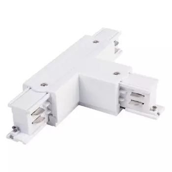 Аксессуар Elektrostandard TRC-1-3-TR-WH / Коннектор Т-образный для трехфазного шинопровода правый (белый)