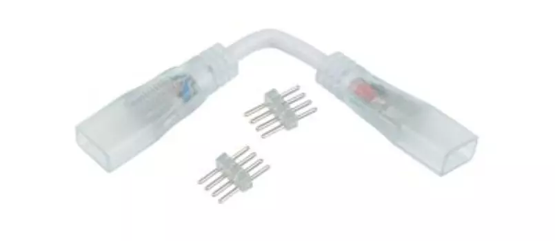 Аксессуары для светодиодной ленты Elektrostandard Переходник для ленты угловой RGB 220V 5050