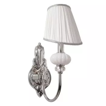 Бра ALMA WHITE AP1 (1060/401) Crystal lux