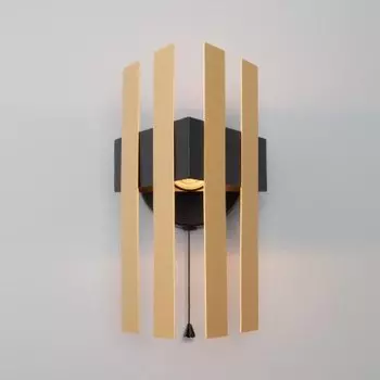 Бра в стиле лофт Eurosvet 70116/1 черный Spada