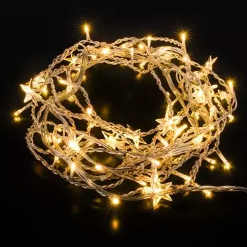 Гирлянда бахрома теплый белый 1,8*0,5м IP20 100-002 100-002 Электростандарт