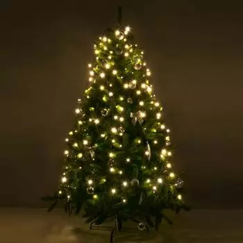 Гирлянда занавес на ель теплый белый 0,45*1,5м IP20 200-003 200-003 Электростандарт