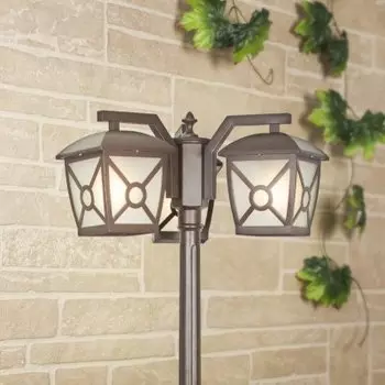 Электростандарт Columba F/3 коричневый