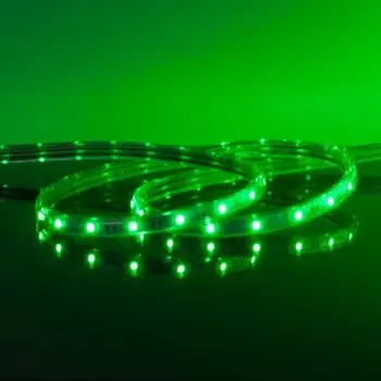 Комплект светодиодной ленты зеленой 10 м 4,4 Вт/м 60 LED 3528 IP65 LSTR001 220V 4,4W IP65