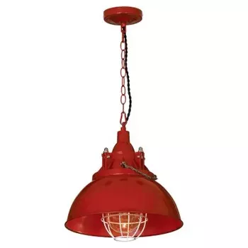 Красный подвесной светильник Lussole Loft LSP-9895