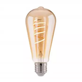 Лампа светодиодная Электростандарт FDL 8W 3300K E27 (ST64 спираль тонированный)