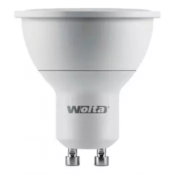 Лампа светодиодная Wolta GU10 8 Вт 3000 К софит матовая