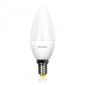 Лампочка светодиодная VG2-C2E14warm6W-D Voltega