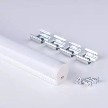 LL-2-ALP010 Накладной алюминиевый профиль для LED ленты (под ленту до 10mm) Электростандарт