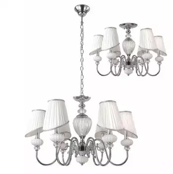 Люстра ALMA WHITE SP-PL6 (1060/306) Crystal lux