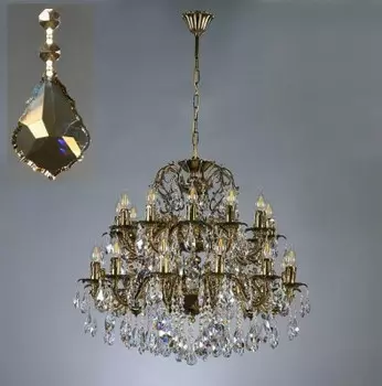 Люстра Ambiente 2118/12+12 PB Honey Leaf