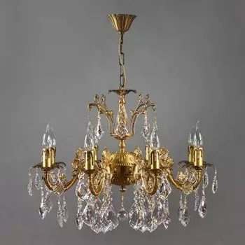 Люстра Ambiente 2118/8 AB New Leaf