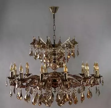 Люстра Ambiente 2128/12+12 PB New Leaf