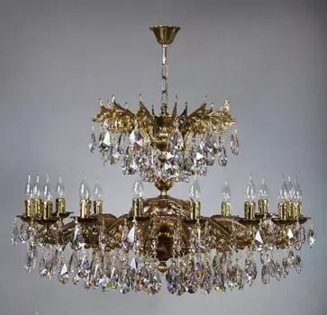 Люстра Ambiente 2128/16 PB Honey Leaf