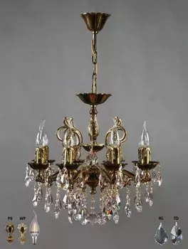 Люстра Ambiente 2128/8 PB New Leaf