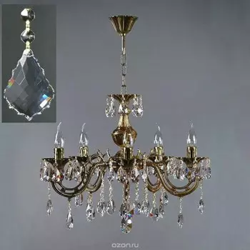 Люстра Ambiente 8818/5 PB New Leaf