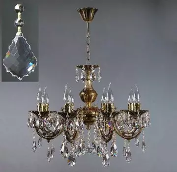 Люстра Ambiente 8818/8 PB New Leaf