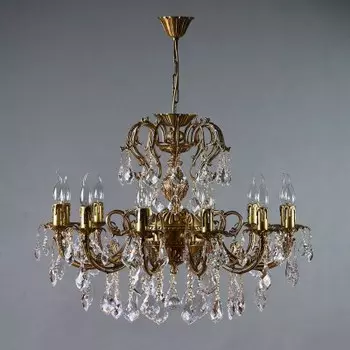 Люстра Ambiente 8888/12 AB New Leaf