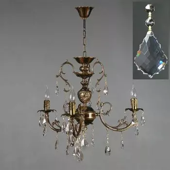 Люстра Ambiente 8888/3 PB New Leaf