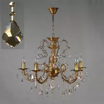 Люстра Ambiente 8888/5 AB Honey Leaf